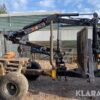 1990 Valmet 805 Tractor with logger trailer Moheda FMW 4000 Euro